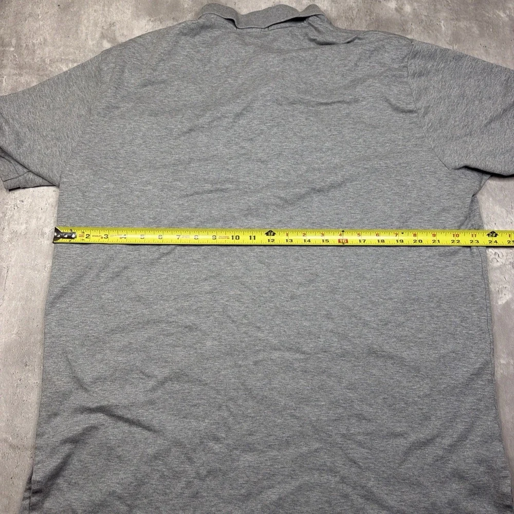Vintage Polo Ralph Lauren Mens Polo XL Gray Soft Touch Cotton Short Sleeve Shirt